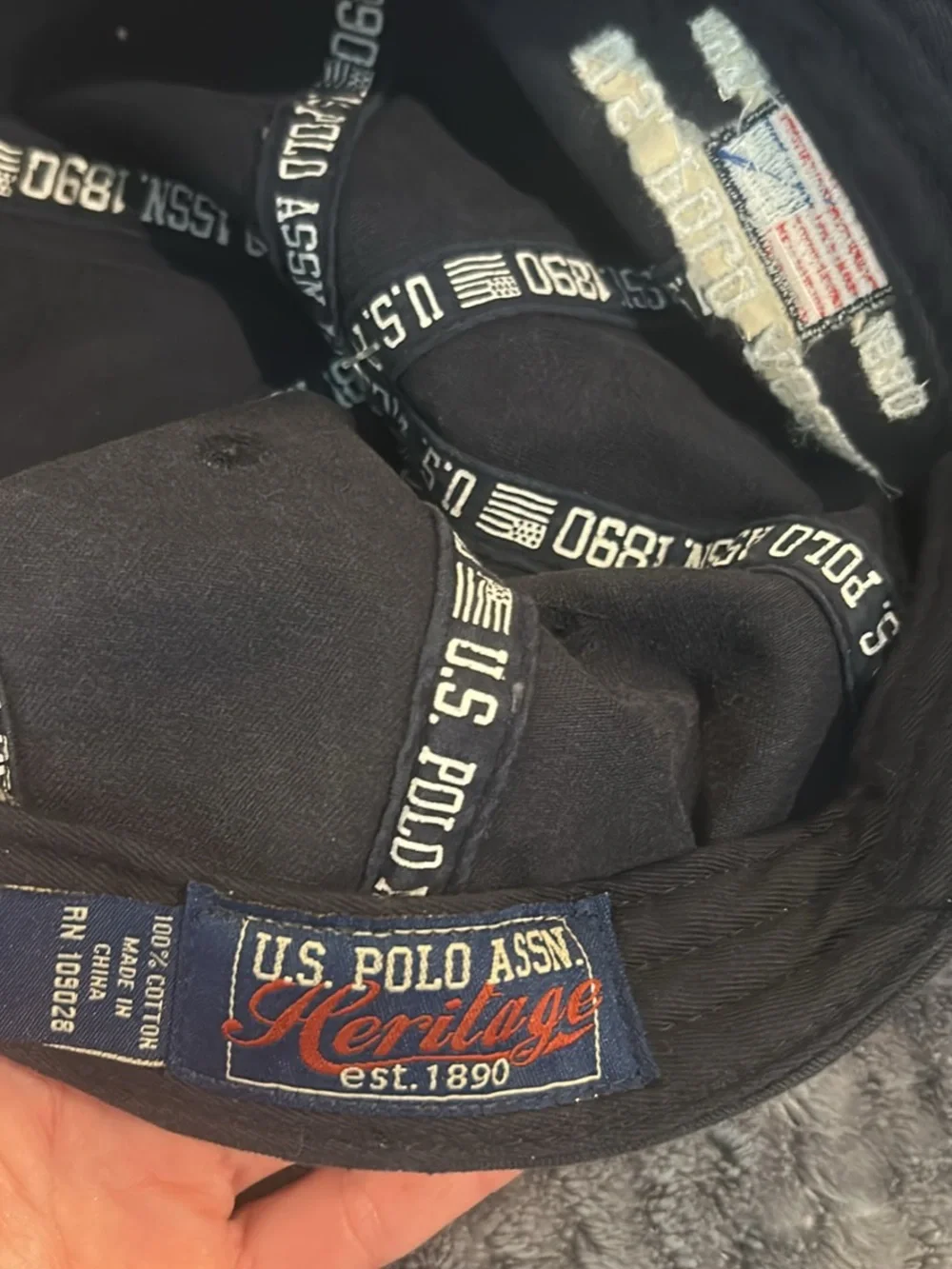 New Patriotic USA Flag Hat US Polo Association
